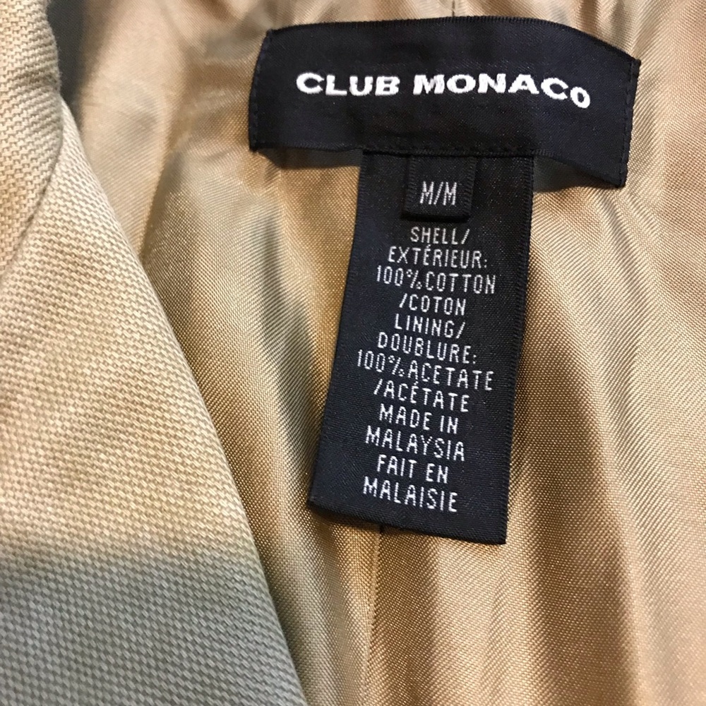Club Monaco Jacket. Medium - Picture 15 of 16